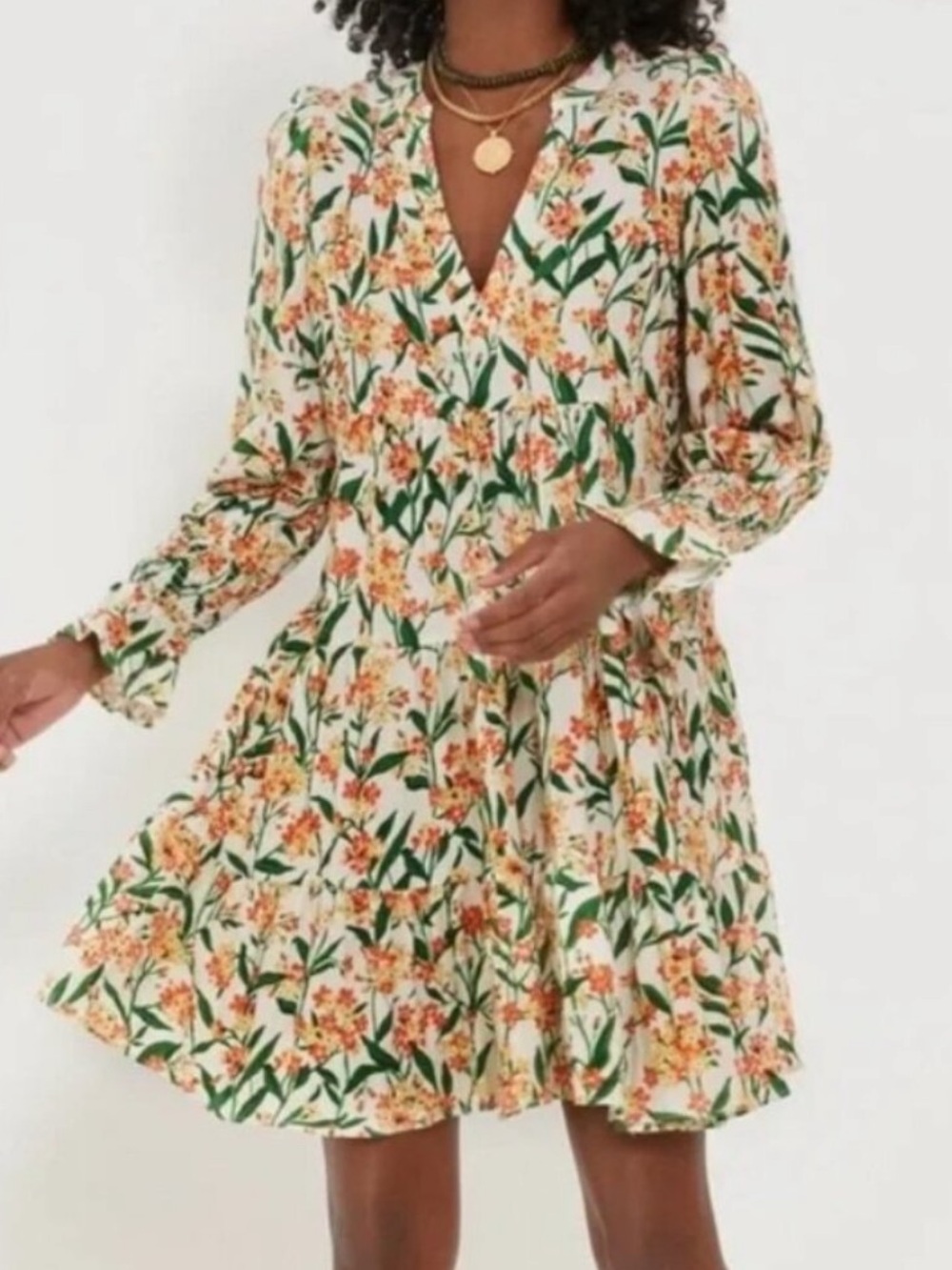 Pomander Place Kenzo Dress in Multi Blossom Size M